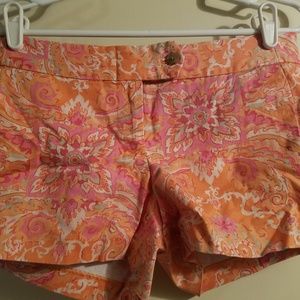 J Crew paisley shorts
